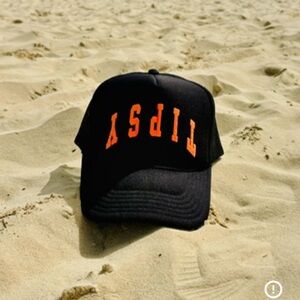 Tipsy Trucker Hat | Custom Heat Transfer | Beach & Vacation Vibes